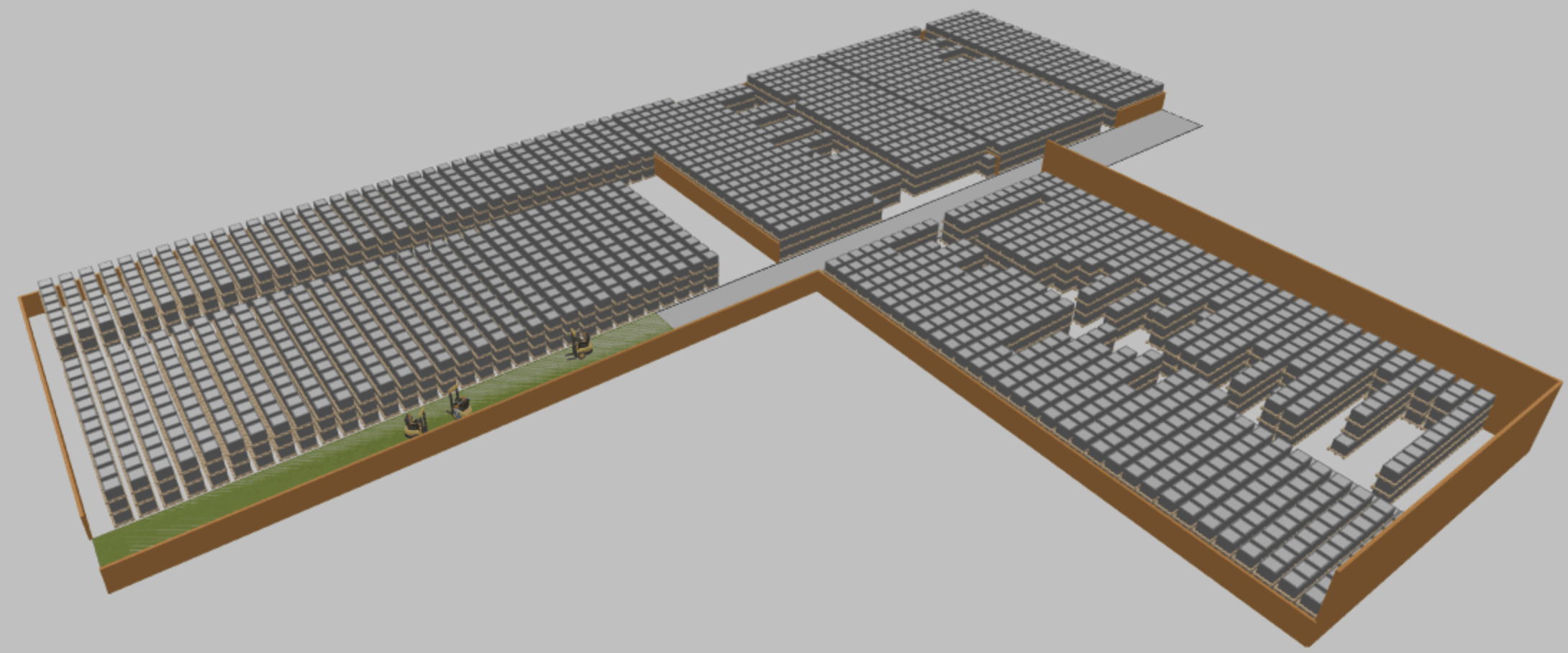 Distribución del almacén y arreglo de productos